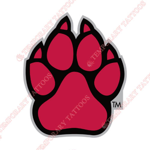 South Dakota Coyotes Customize Temporary Tattoos Stickers NO.6211